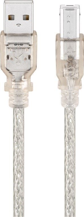 Unità & Adattatore: USB 2.0 Hi-Speed Kabel, Transparent – Nuovo e nell'imballaggio originale da Aesch BL venduto da Elektronik_Laden