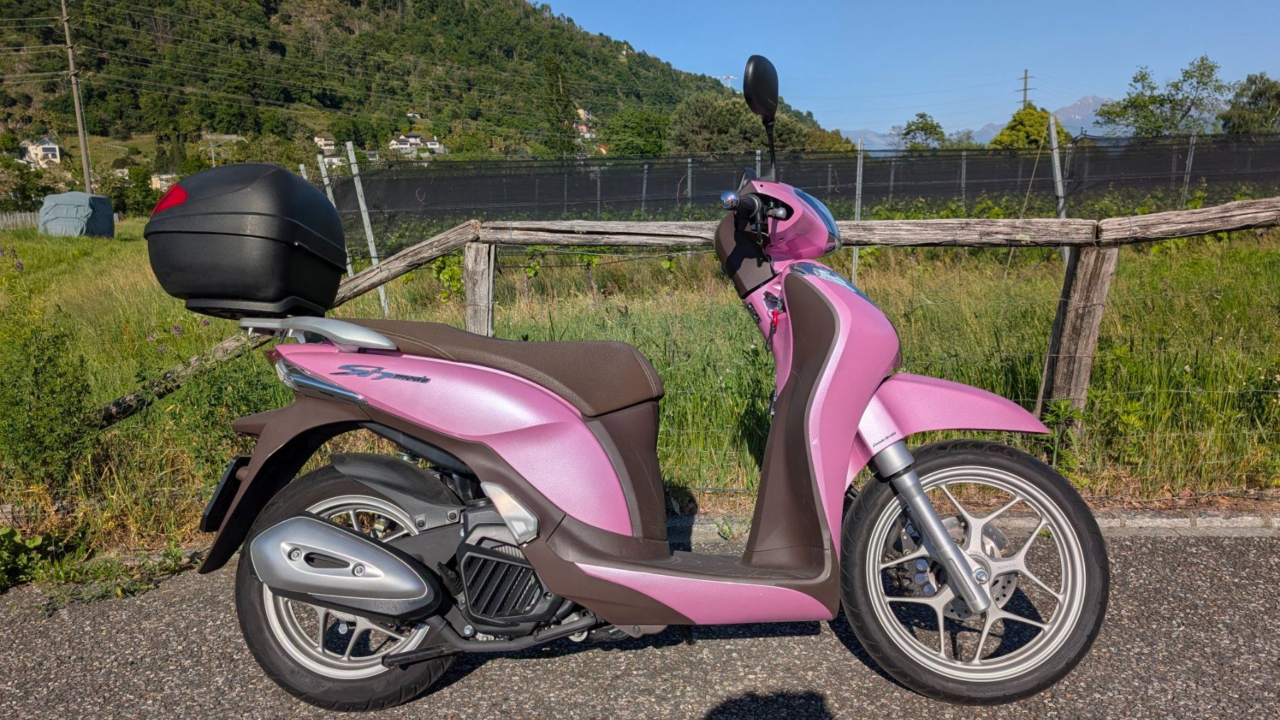Honda Scooter: Honda SH 125 i Mode pink – Usato da Losone venduto da Manga_79 6