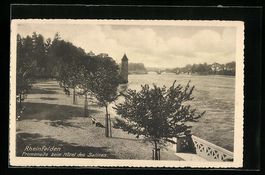 Rheinfelden, Promenade beim Hotel des Sa
