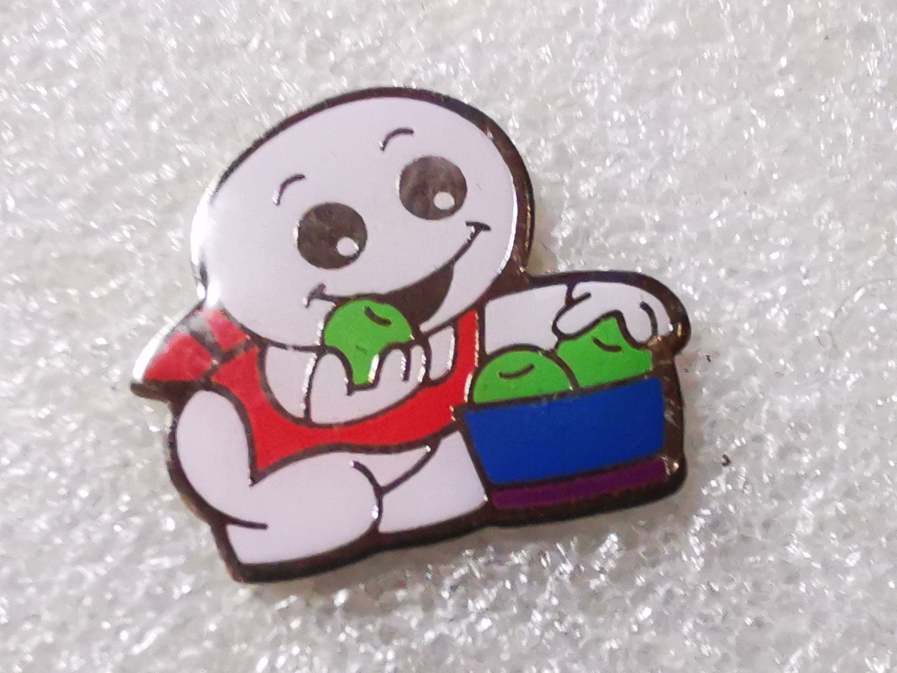 Placchette & Badge: Ansteckpin 123: Maga Bio – Usato da Oppligen venduto da Pin-Fall-Shop