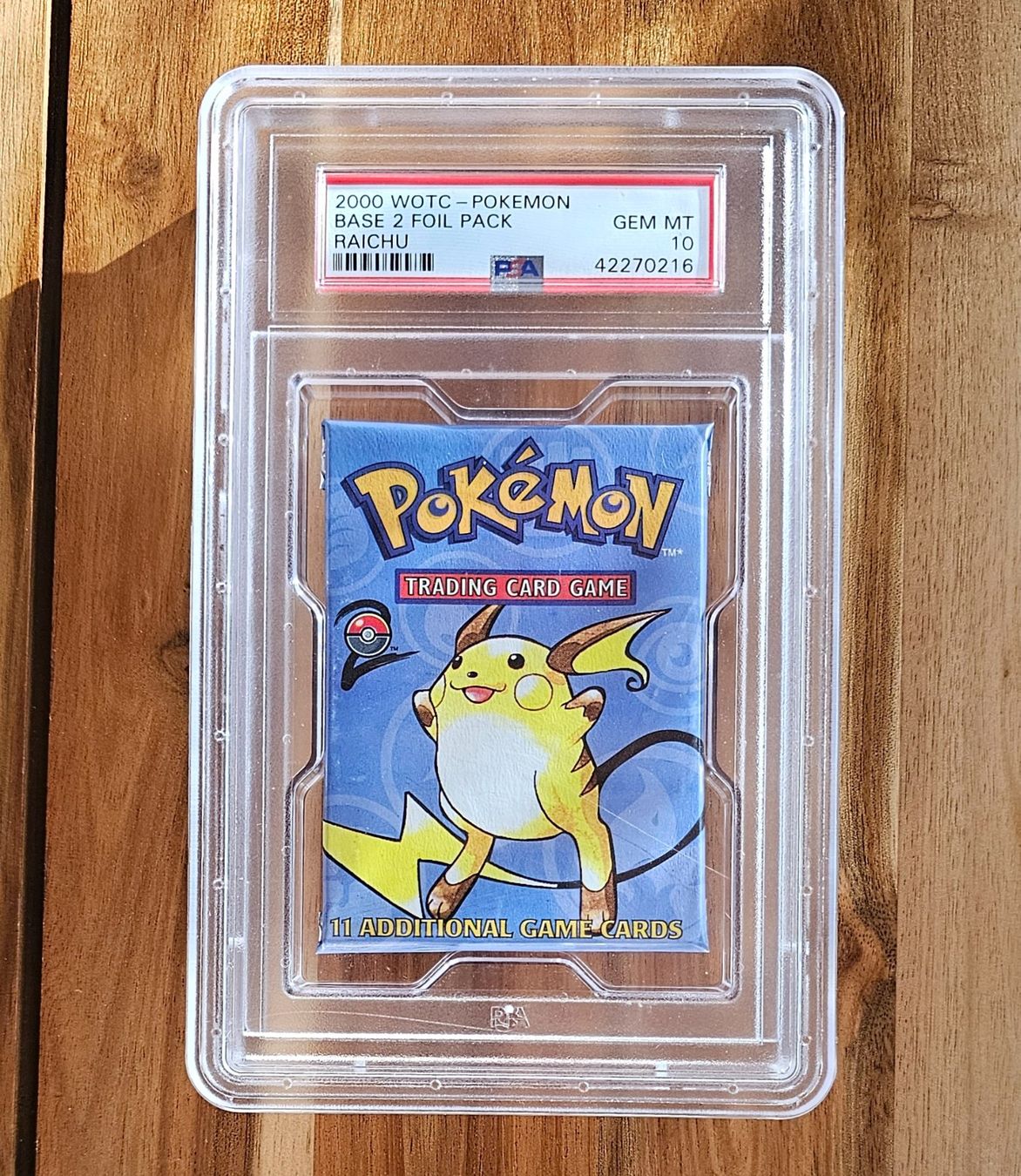 Pokémon Carte collezionabili: Pokemon - Base Set 2 - PSA 10 - Booster - Raichu – Usato da Alpnach Dorf venduto da FrankyFranks
