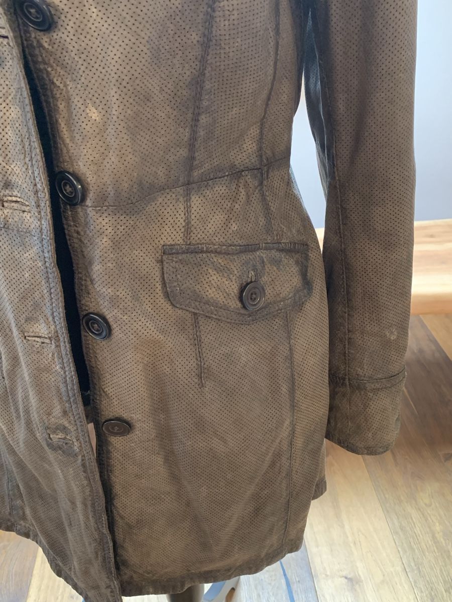 Cappotti: Ledermantel taupe – Usato da Safnern venduto da luna87 4