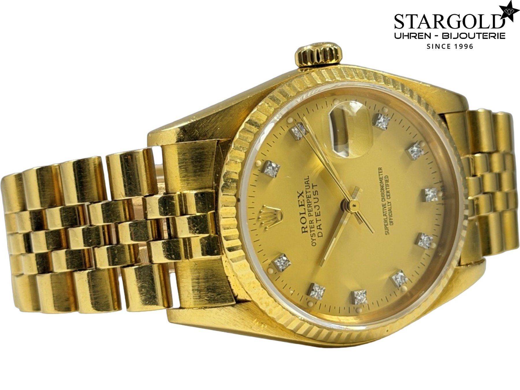 Rolex Orologi: Rolex Datejust 18K Gold - 16018 – Usato da Zürich venduto da Stargold-Uhren 2
