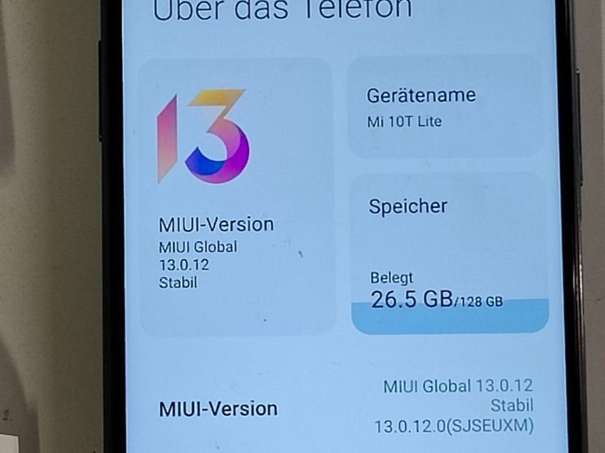 Xiaomi Handys / Smartphones: Xiaomi  Mi 10T Lite 128GB 5G – Gebraucht aus kriegstetten von  3