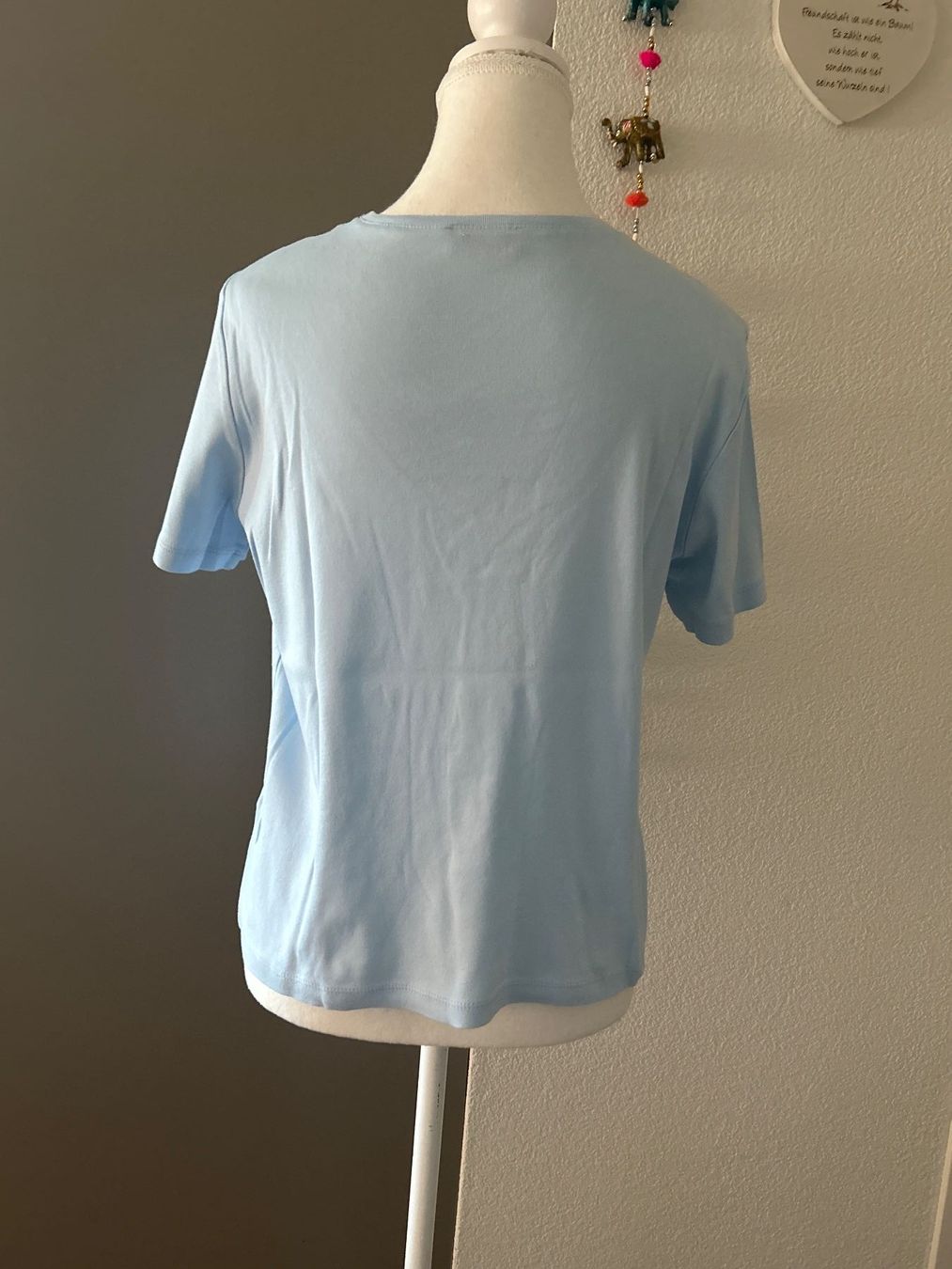 T-shirt: Kurzarm Shirt hellblau von PRESTIGIO Grösse 42 – Usato da Brunnen venduto da Nala2929 4