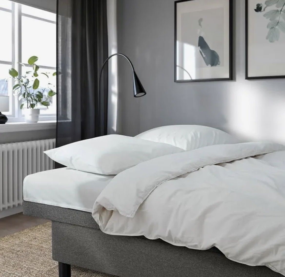 Divani: IKEA Bettsofa ASARUM 3-er Grau Sofa 191cm – Nuovo (secondo la descrizione) da Schaffhausen venduto da vandemonian 3