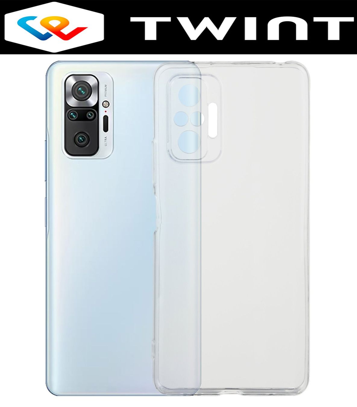 Cover & Protezioni schermo: Xiaomi Redmi Note 10 Pro Hülle Case Cover Etui CLEAR Tasche – Nuovo e nell'imballaggio originale da Volketswil venduto da coverandmore