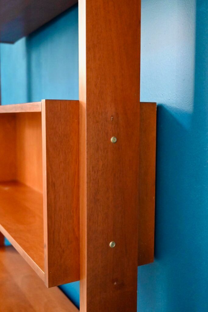Scaffali: Étagère à caissons bibliothèque murale en teck wall system – Usato da COLMAR venduto da Sophiebellelurette 8