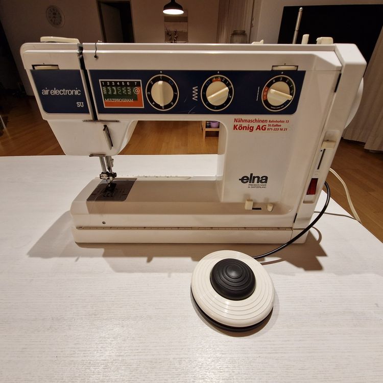 Elna Nähmaschine air electronic su Kaufen auf Ricardo