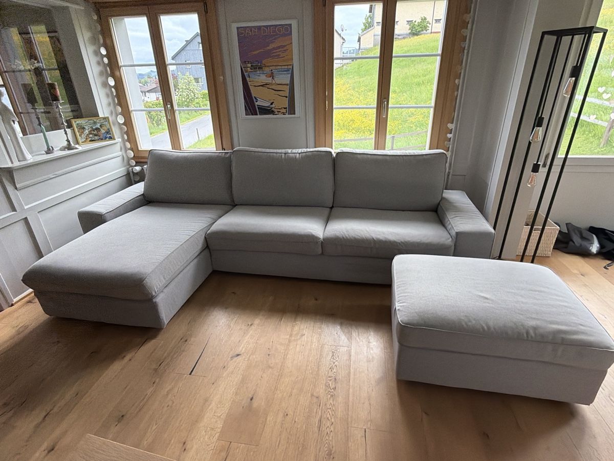 Sofas: Sofa grau – D'occasion à speicher par danicole 1