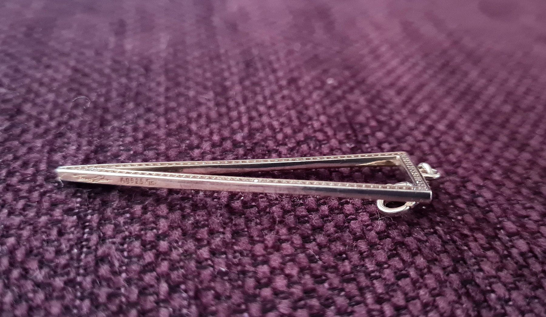 Thomas Sabo Ciondoli: Thomas Sabo, 925 Silber, Dreieck, NEU – Nuovo (secondo la descrizione) da Liestal venduto da Shelby787 4
