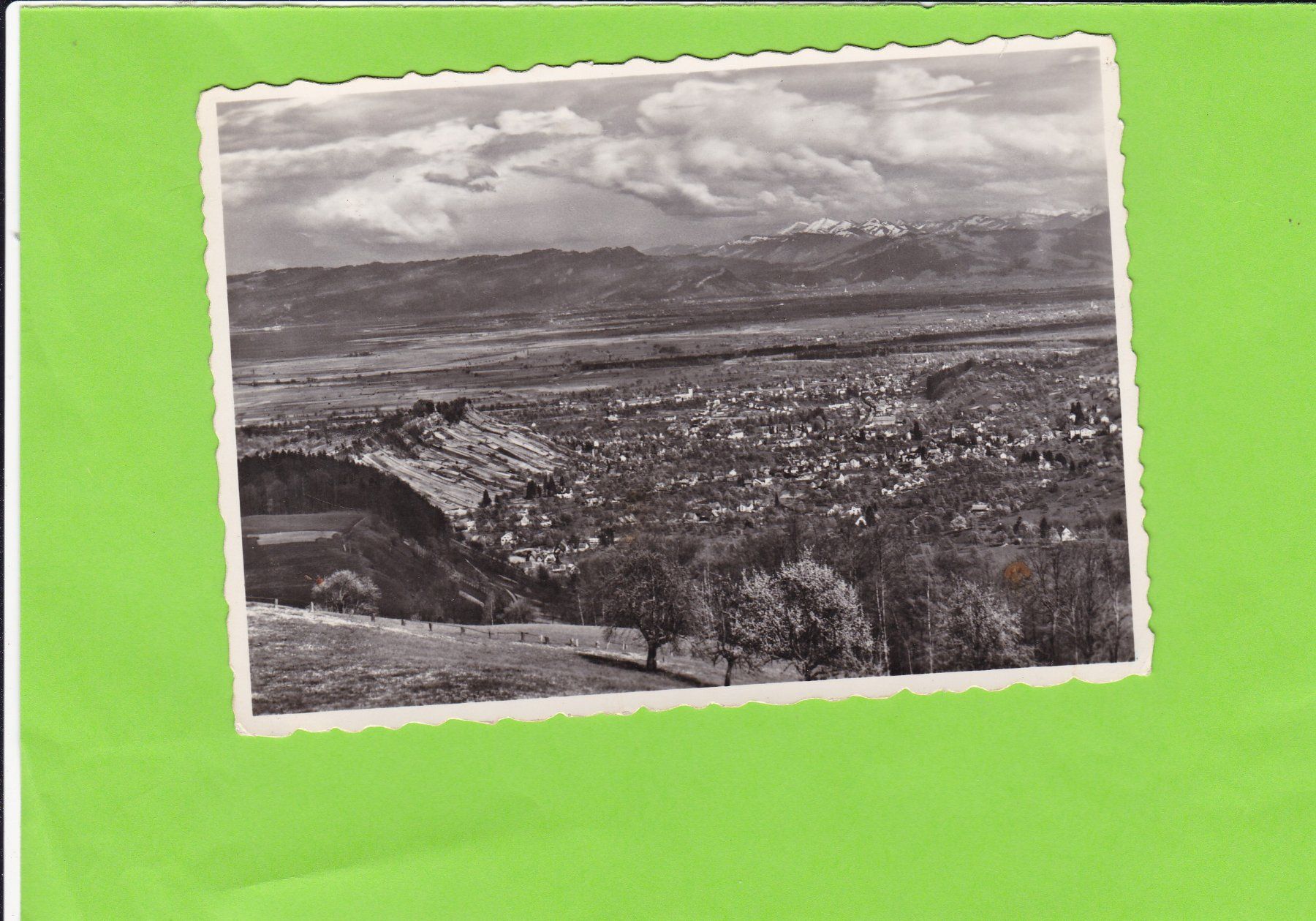 Cartoline postali: Thal-Rheineck mit Steinernem Tisch – Usato da St. Peterzell venduto da neckertal