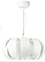 Lampe suspendue IKEA TYP T1125 blanc 42cm bon état