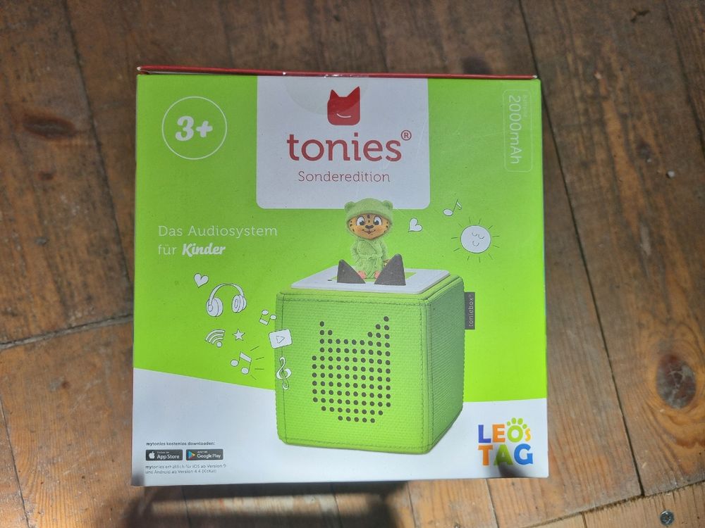 Livres audio: Toniebox Grün - Starterset mit Leo Lausemaus Figur! – Neuf avec emballage d'origine à Dierikon par Ueli616