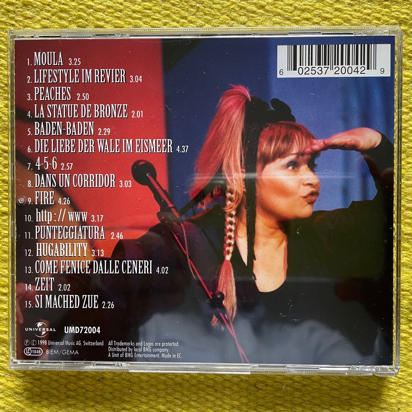 CD: DODO HUG-MIT UNTERSCHRIFT HUGABILITY – Usato da Rorschacherberg venduto da CD-Roli 1