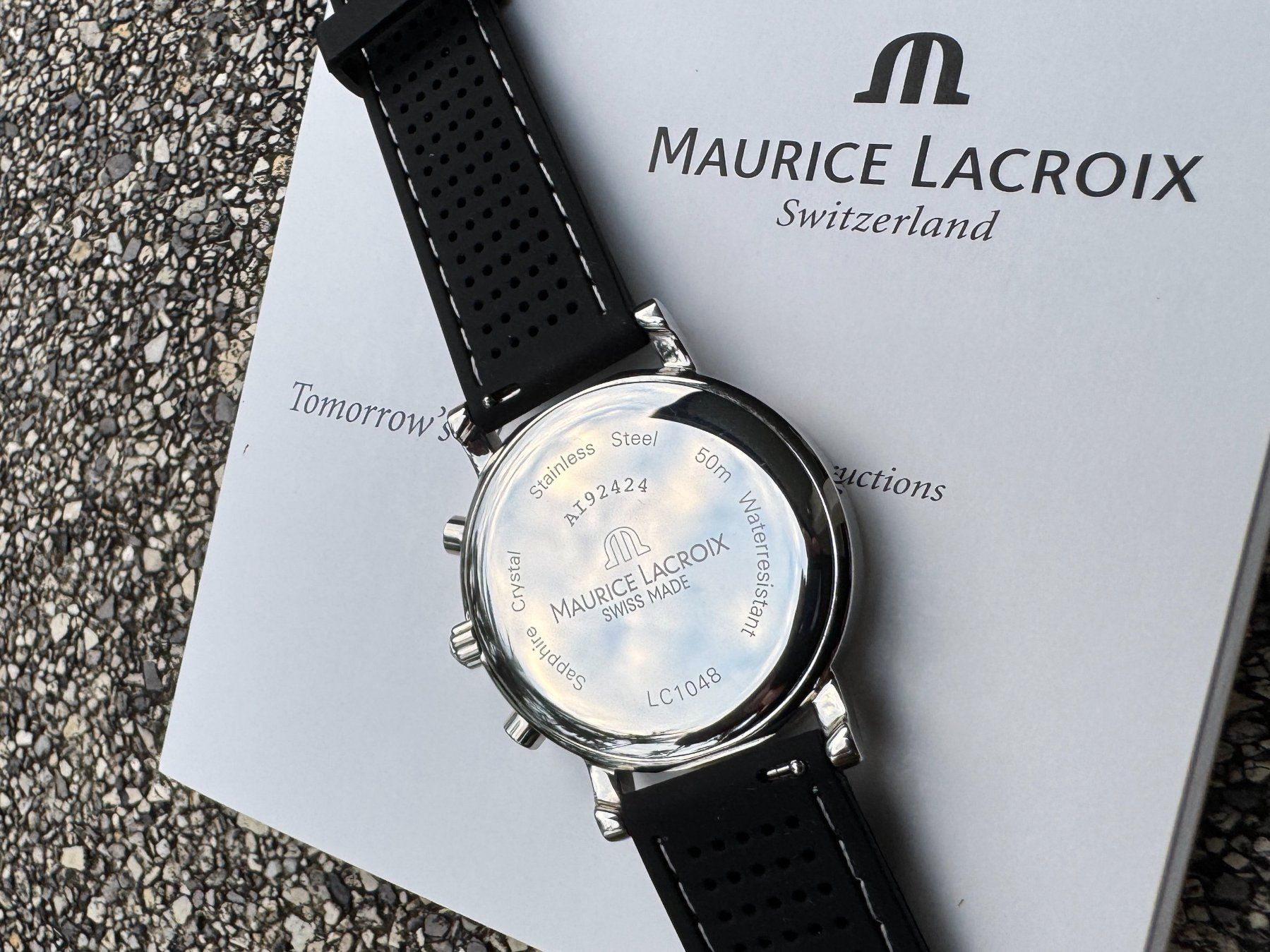 Maurice Lacroix Orologi: Maurice Lacroix Chronograph mit Mondphase – Usato da Regensdorf venduto da Oriol 6