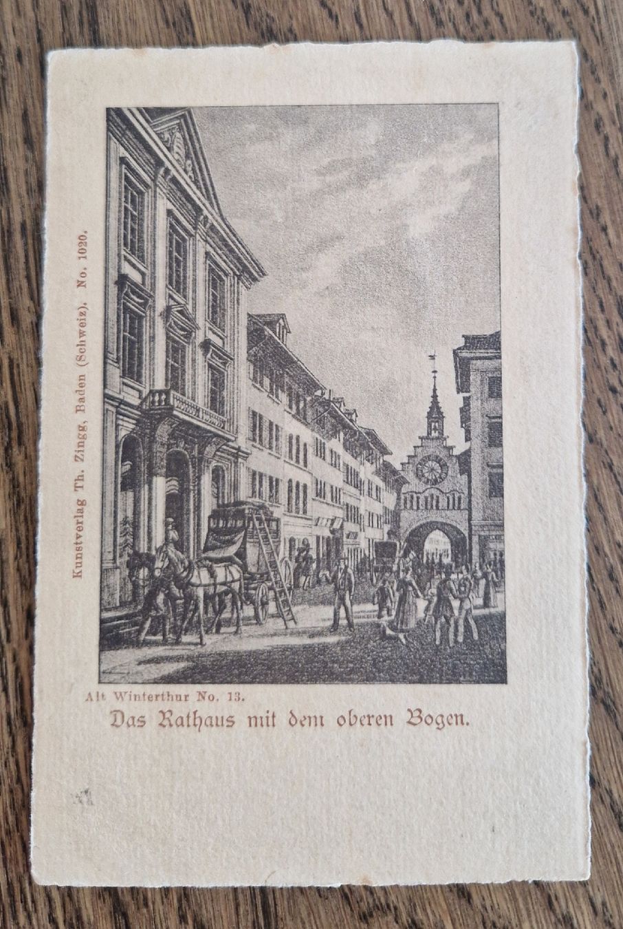 Ansichtskarten: Rathaus Winterthur – Gebraucht aus Ebikon von Donar50