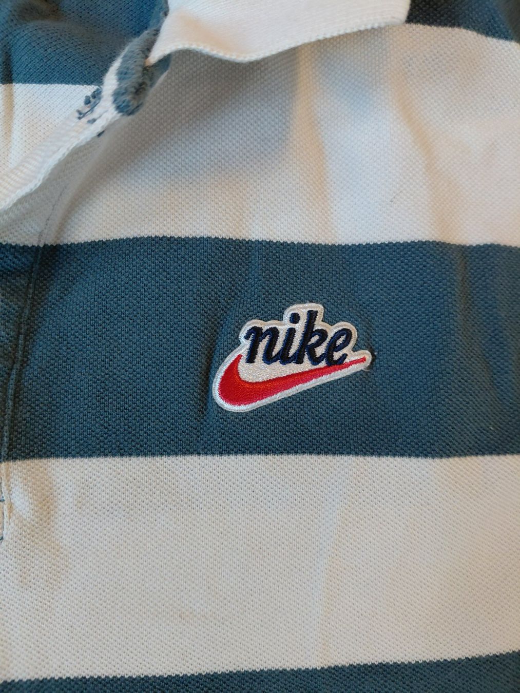 Nike Magliette Polo: Poloshirt Nike Gr. M gestreift – Usato da Baden venduto da al_vp 3