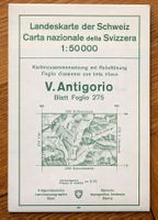 Landeskarte der Schweiz V. Antigorio aus dem Jahr 1957