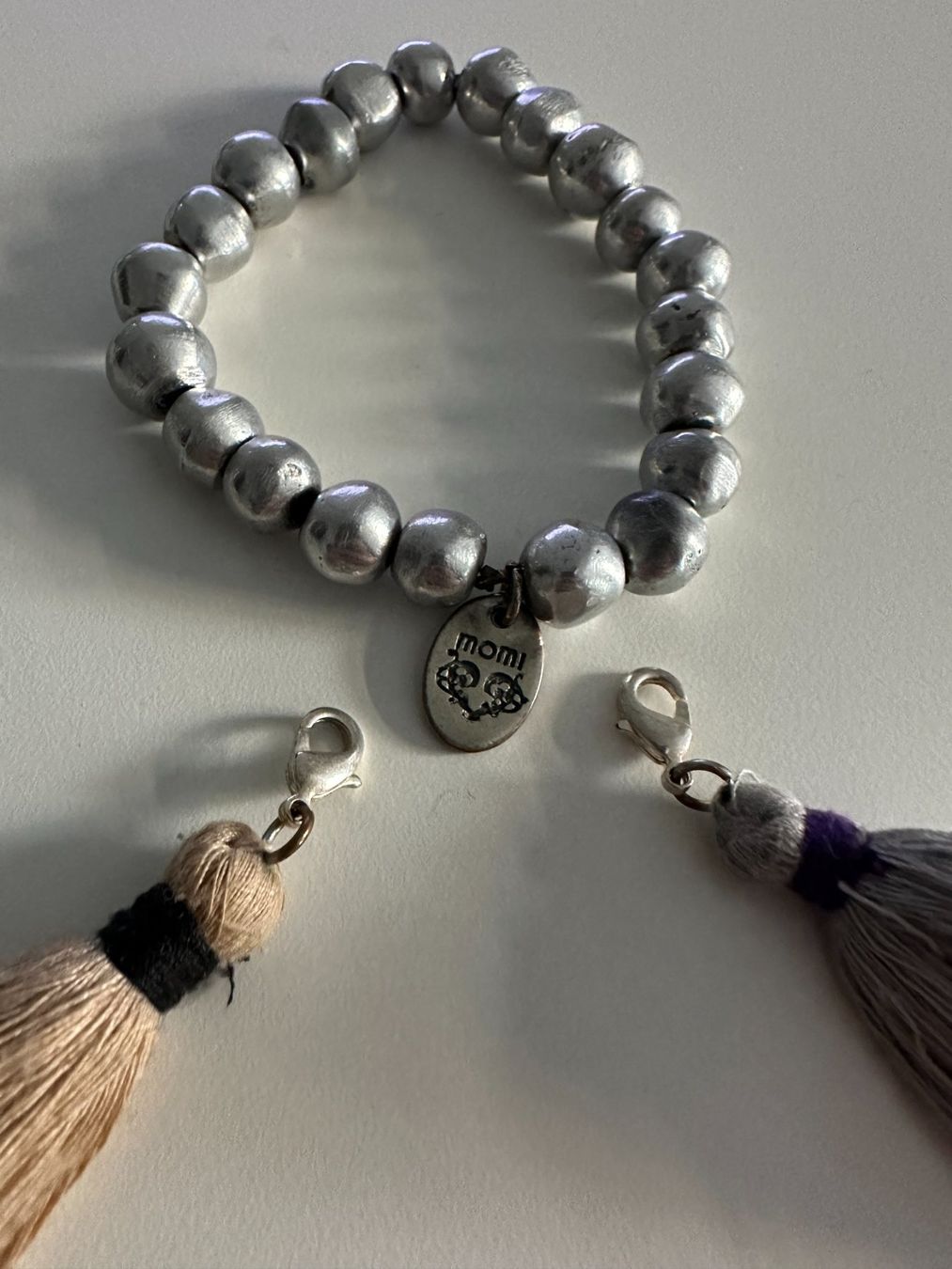 Bracciali & Braccialetti: MOMI - Armband silbern mit Quasten – Usato da Zürich venduto da Diazaio 1
