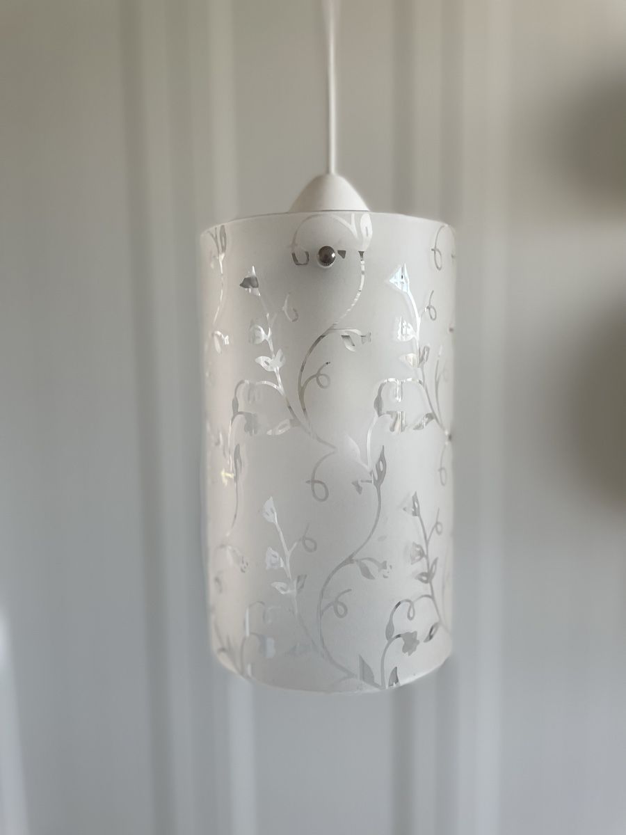 Lampade: Hängelampe mit Blumenmuster  – Usato da Zürich venduto da cpeckre 4