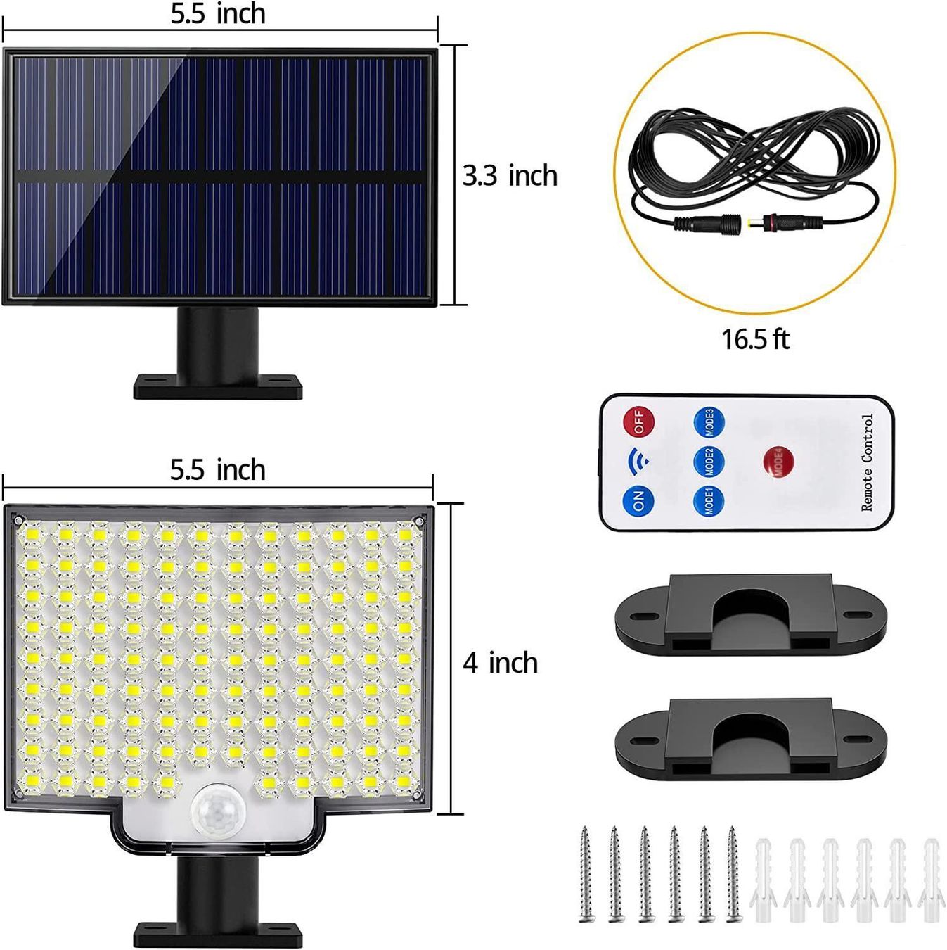 Lampade: Solarlampen Solarleuchte mit 5m Kabel – Nuovo (secondo la descrizione) da Thun venduto da 365buy