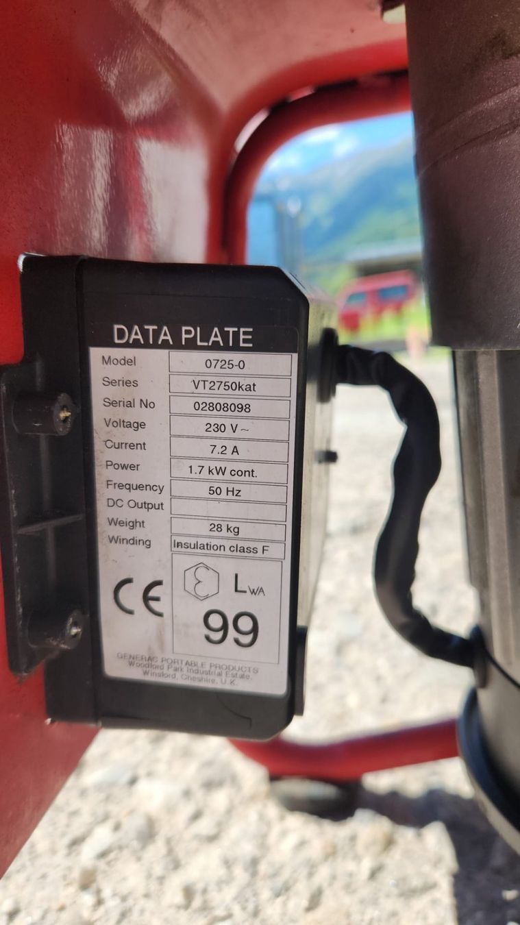 Generatori di corrente: Generator Stromerzeuger VT 2750 Synchro – Usato da Chiggiogna venduto da albetta55 2