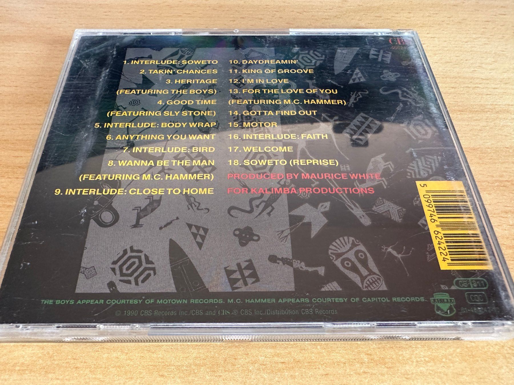 CD: Earth, Wind & Fire – Heritage – Usato da Rikon im Tösstal venduto da Alpenmutz 1