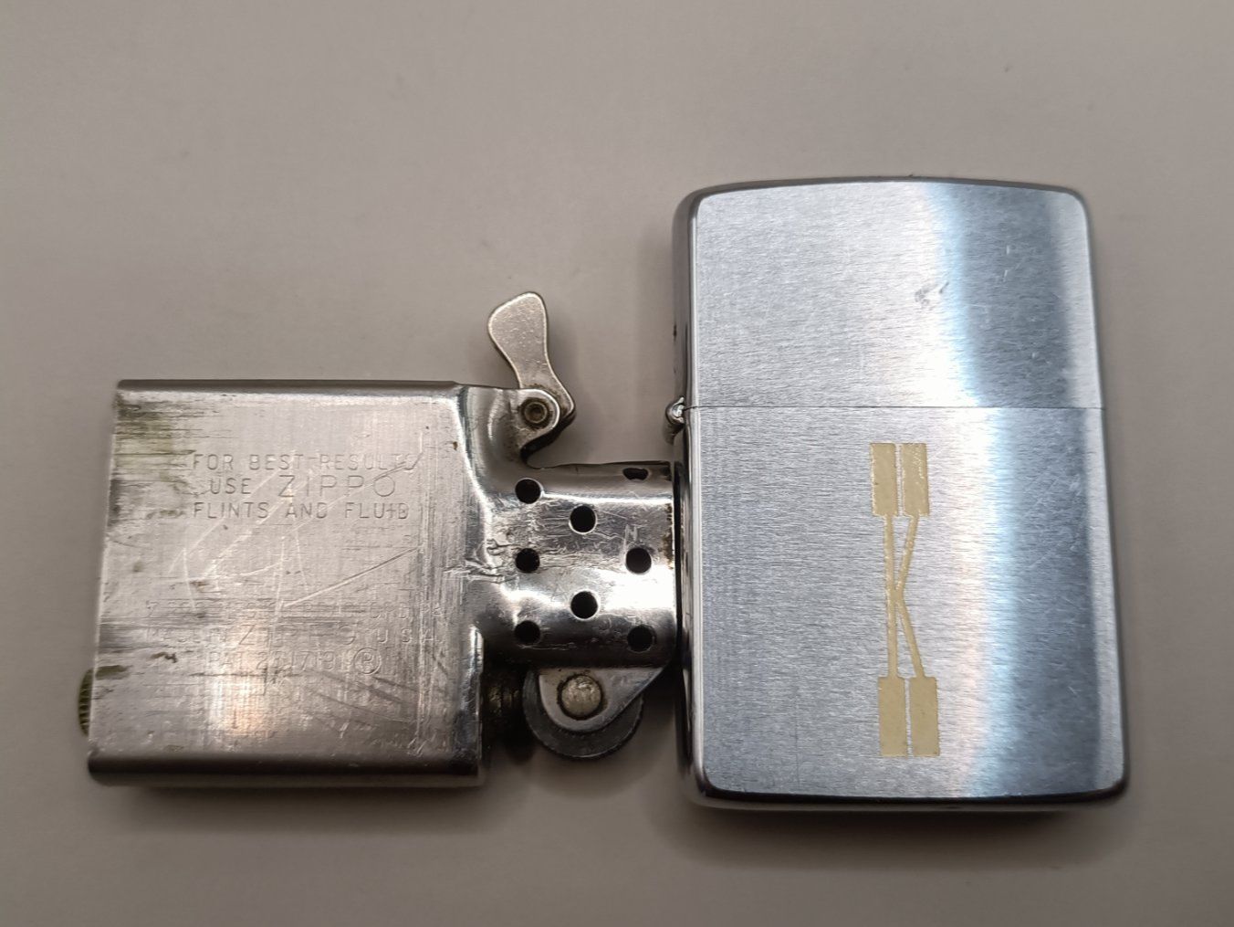 Zippo Accendini: Zippo "K" 1965 – Usato da Pampigny venduto da Calypso06 4
