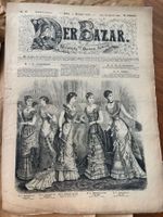 63 Original-Ausgaben "Der Bazar" Damenzeitung (1878–1880)
