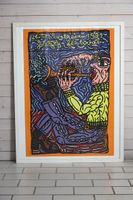 Montreux Jazz Festival Poster 1992 von Robert Combas