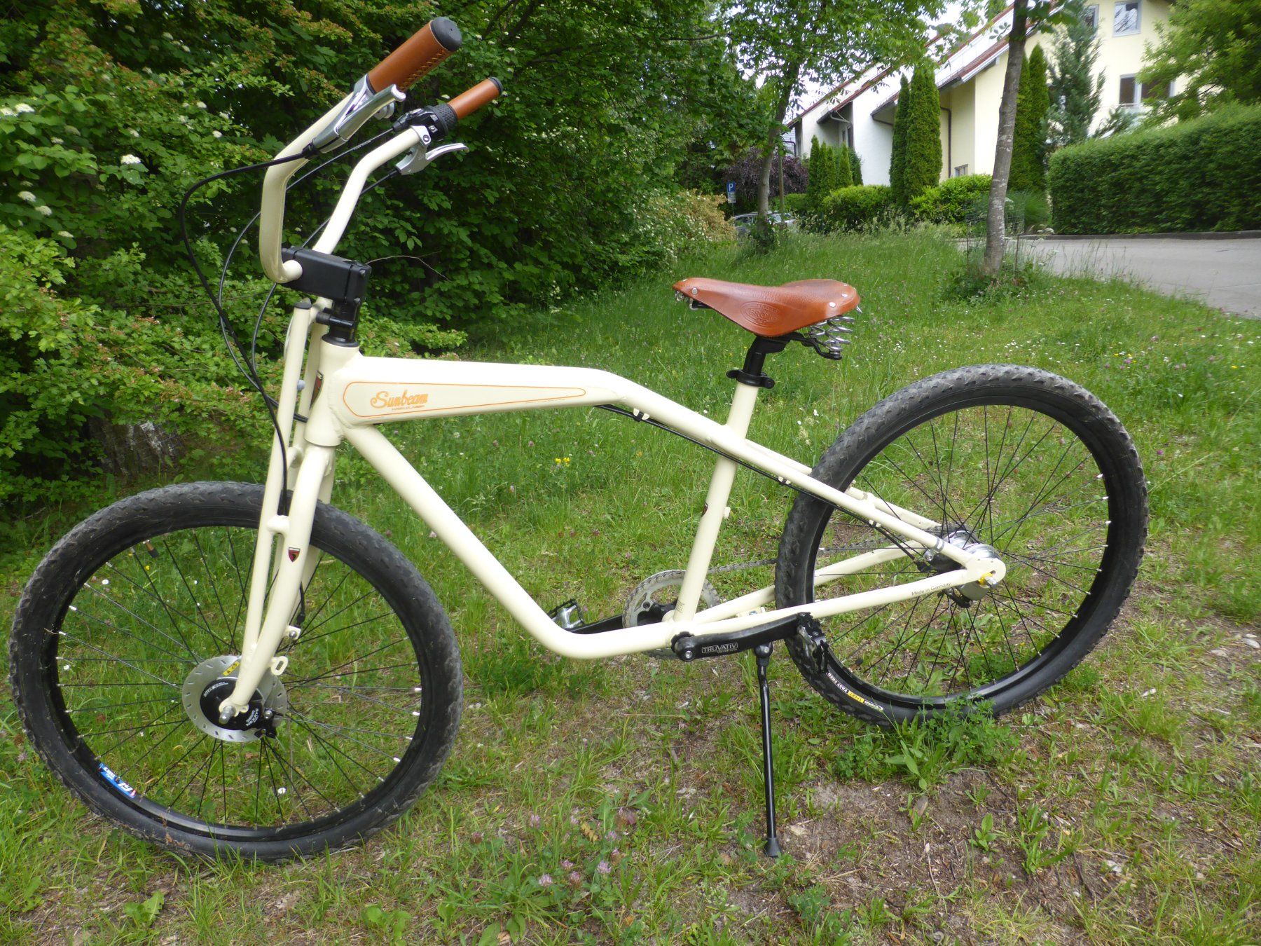 Velos: HAWK Bike "Sunbeam" Beach-Cruiser Velo m. Brooks Sattel – Neu (gemäss Beschreibung) aus Zürich von Helios064 5