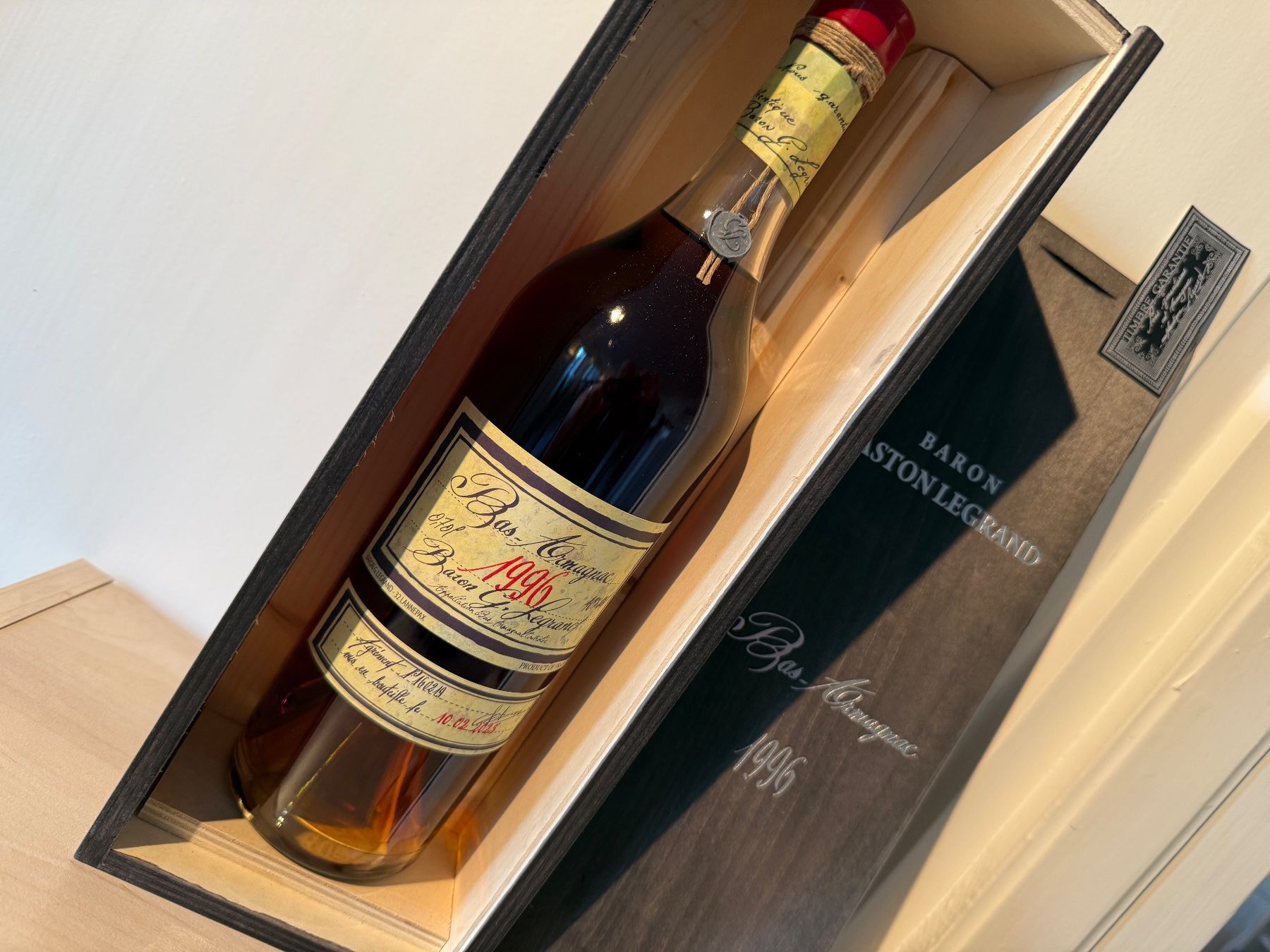 Bevande alcoliche: Bas Armagnac Baron G. Legrand 40% 2004 – Nuovo e nell'imballaggio originale da Wöschnau venduto da Vinsale 5