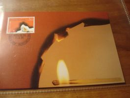 Maximumkarte 1984, Sondermarke Brandverhütung