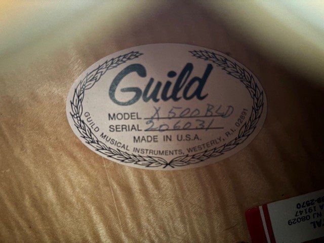 Guild Musikinstrumente: Guild X-500, 1979 – Gebraucht aus Regensdorf von jannis02 3