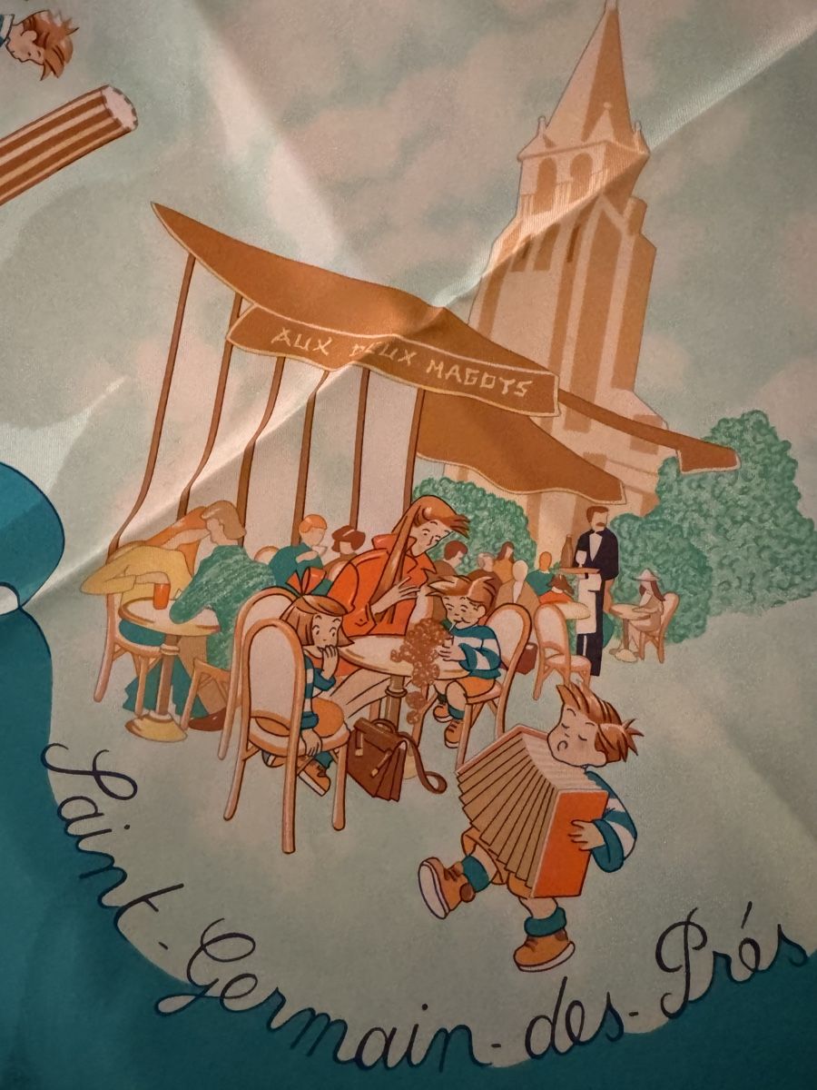 Hermès Foulard & Sciarpe: Hermès carré 90 Les Triplés – Nuovo (secondo la descrizione) da Genève venduto da Allisgood 8