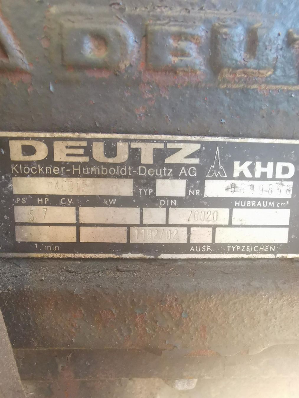 Deutz Motori: Deutz Motor zu 6206-6507 – Usato da Buttwil venduto da obelix-idefix 7