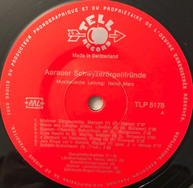 Schallplatten: Aarauer Schwyzerörgeli-Fründe (LP) – Gebraucht aus Grüningen von azulmarron 4