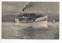 ZÜRICH Dampfschiff am Zürichsee
