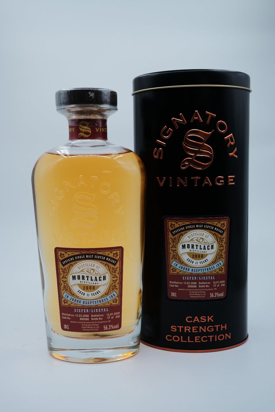 Mortlach Spirituosen: Mortlach 2008 11Y 56.3% – Neu und originalverpackt aus Ziefen von Ziefen58