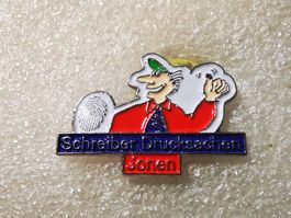 Ansteckpin 22: Schreiber Drucksachen Jonen