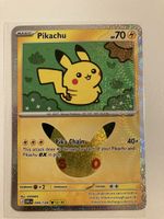 Pikachu 034/128 EN 30th 12/30