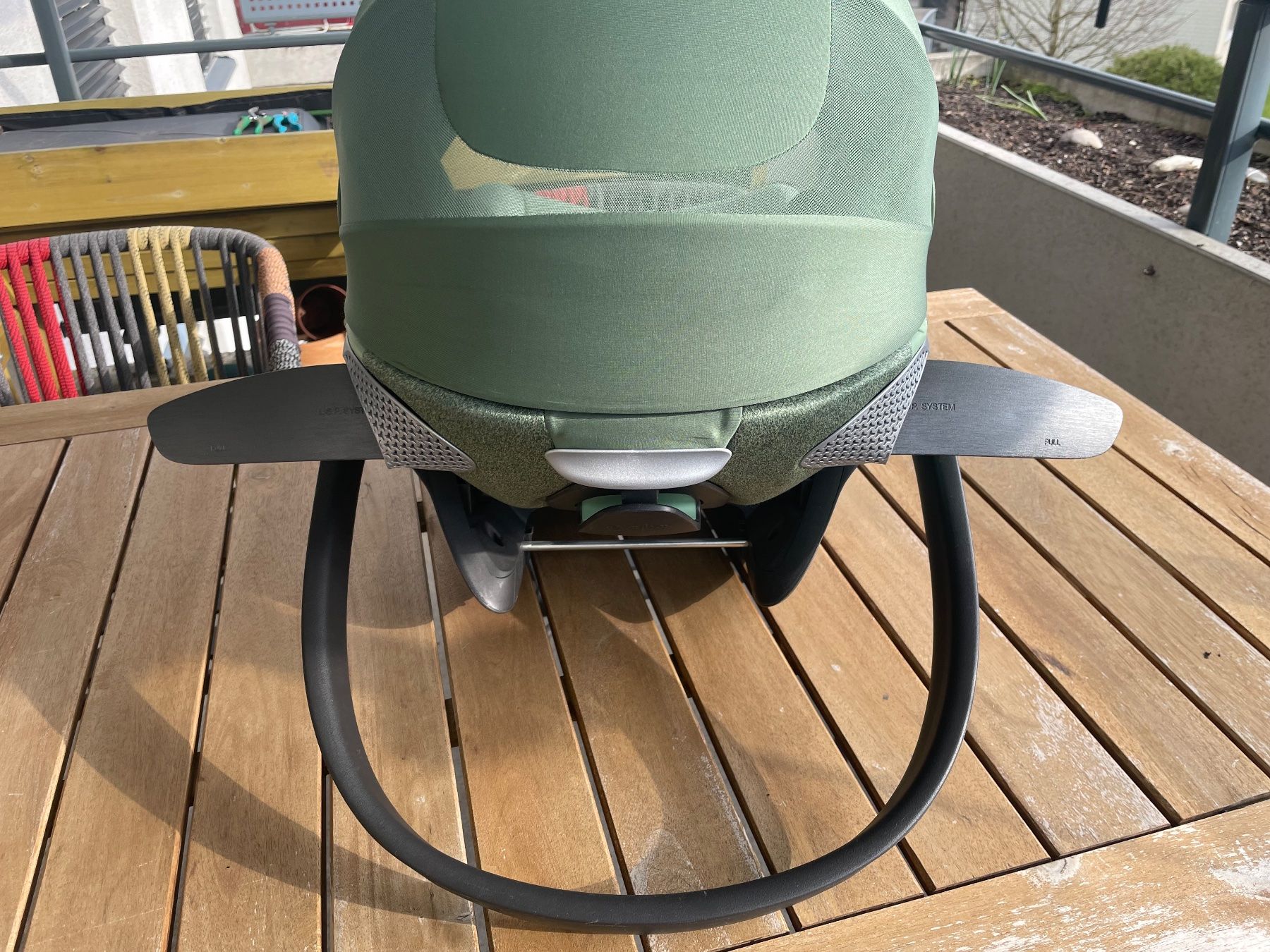 Cybex Seggiolini per auto: Babyschale Cybex Cloud T / Farbe leaf green – Usato da Rotkreuz venduto da Rajah 5