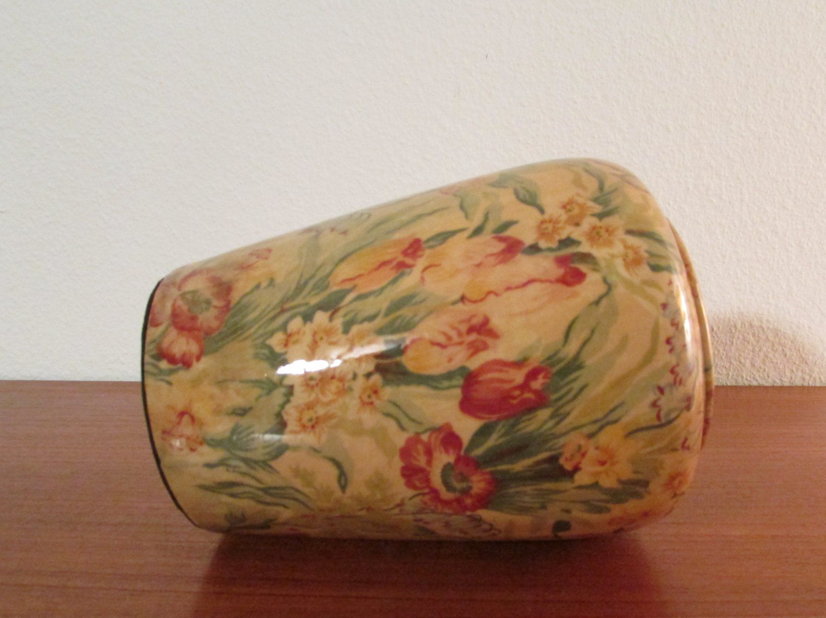 Vasen & Gefässe: Dekorvase mit Blumen Print Dekor – Gebraucht aus Zollikofen von Flavabana 7