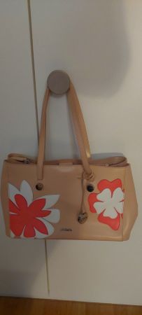 Max & Co Handtasche in Rosa mit Blumenmuster, Top Zustand!