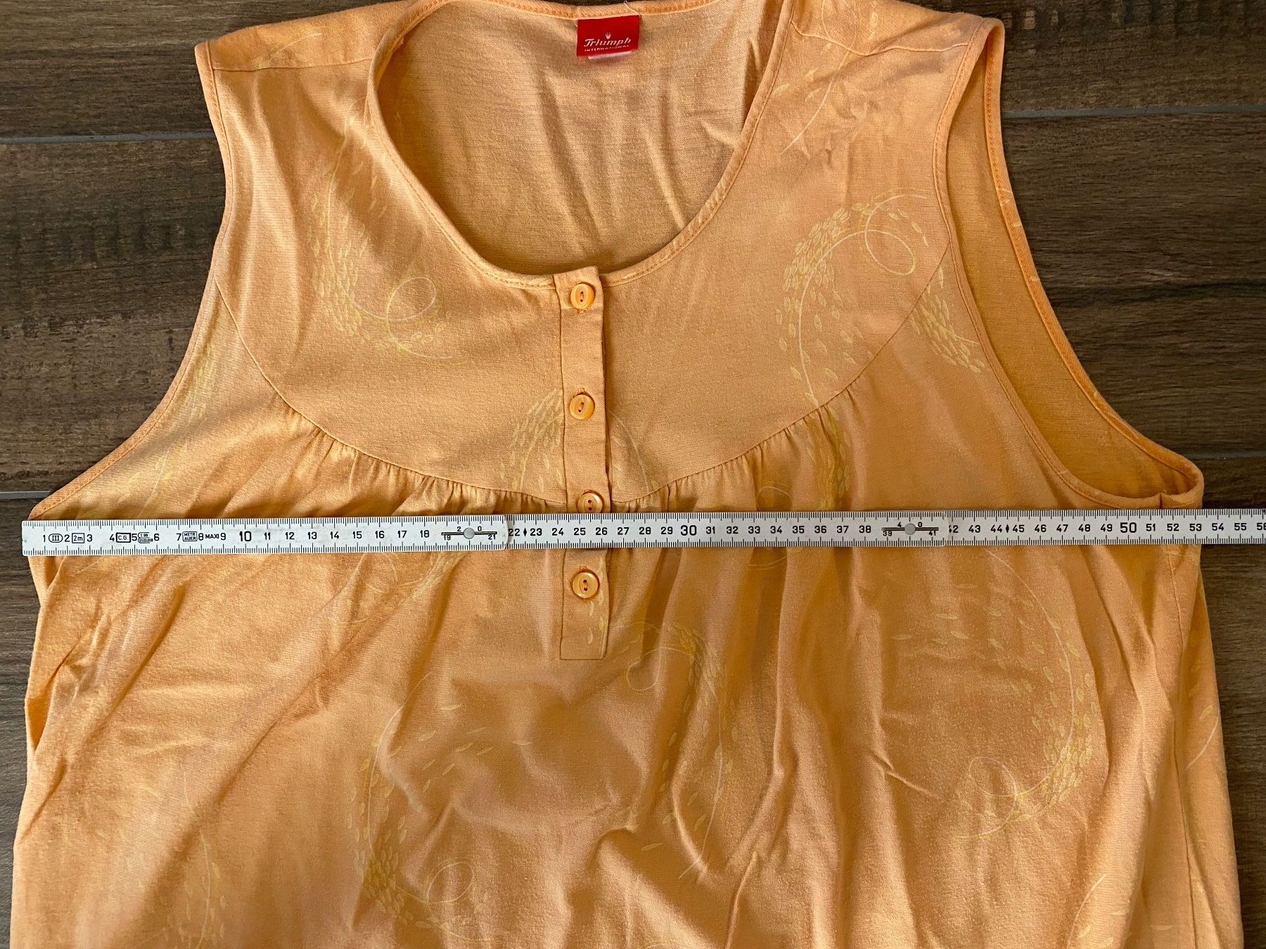 Triumph Negligees & Pigiami: Triumph Nachthemd kurzarm Baumwolle orange Gr. 44 – Usato da Pratteln venduto da a23_j2gs 6