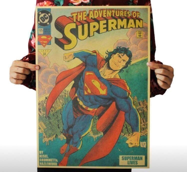 Foto & Immagini: Supermann Plakat aus Papier/Poster %%% – Nuovo e nell'imballaggio originale da Seon venduto da Aaargauer01