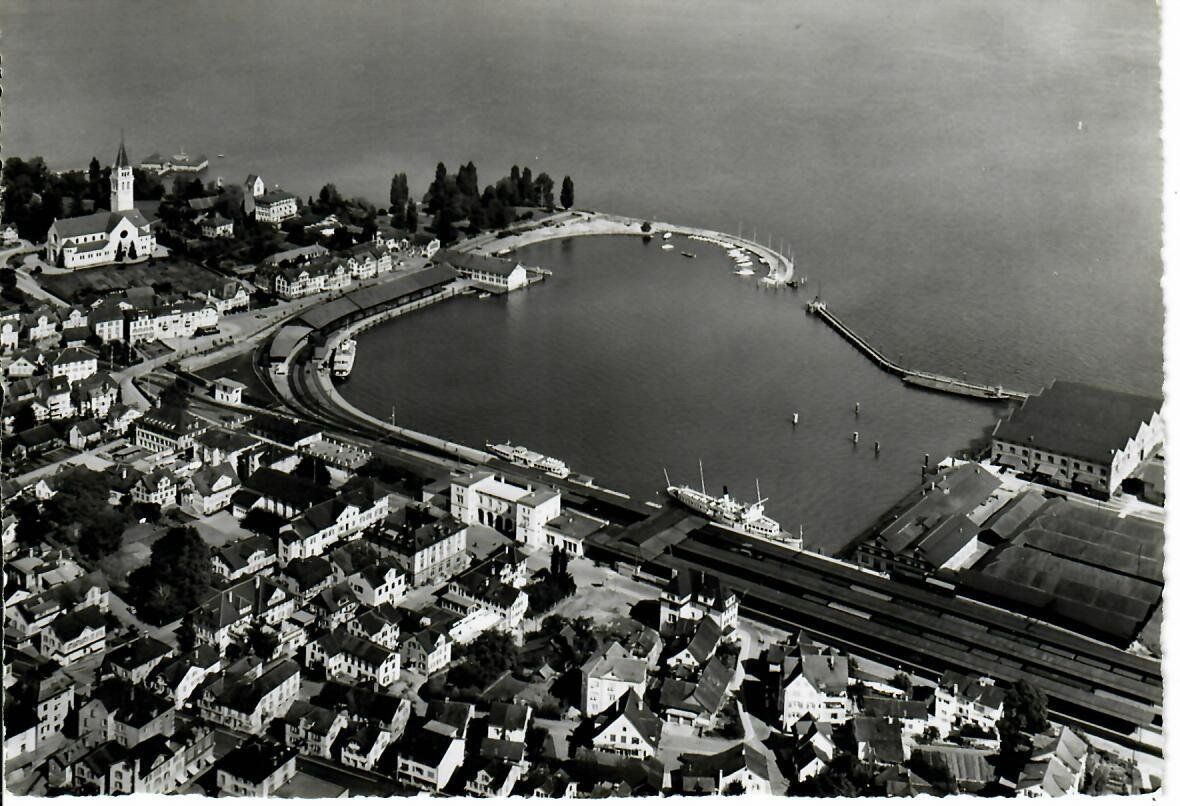 Cartoline postali: Flugaufnahme Romanshorn – Usato da Hochdorf venduto da Ziegel-16