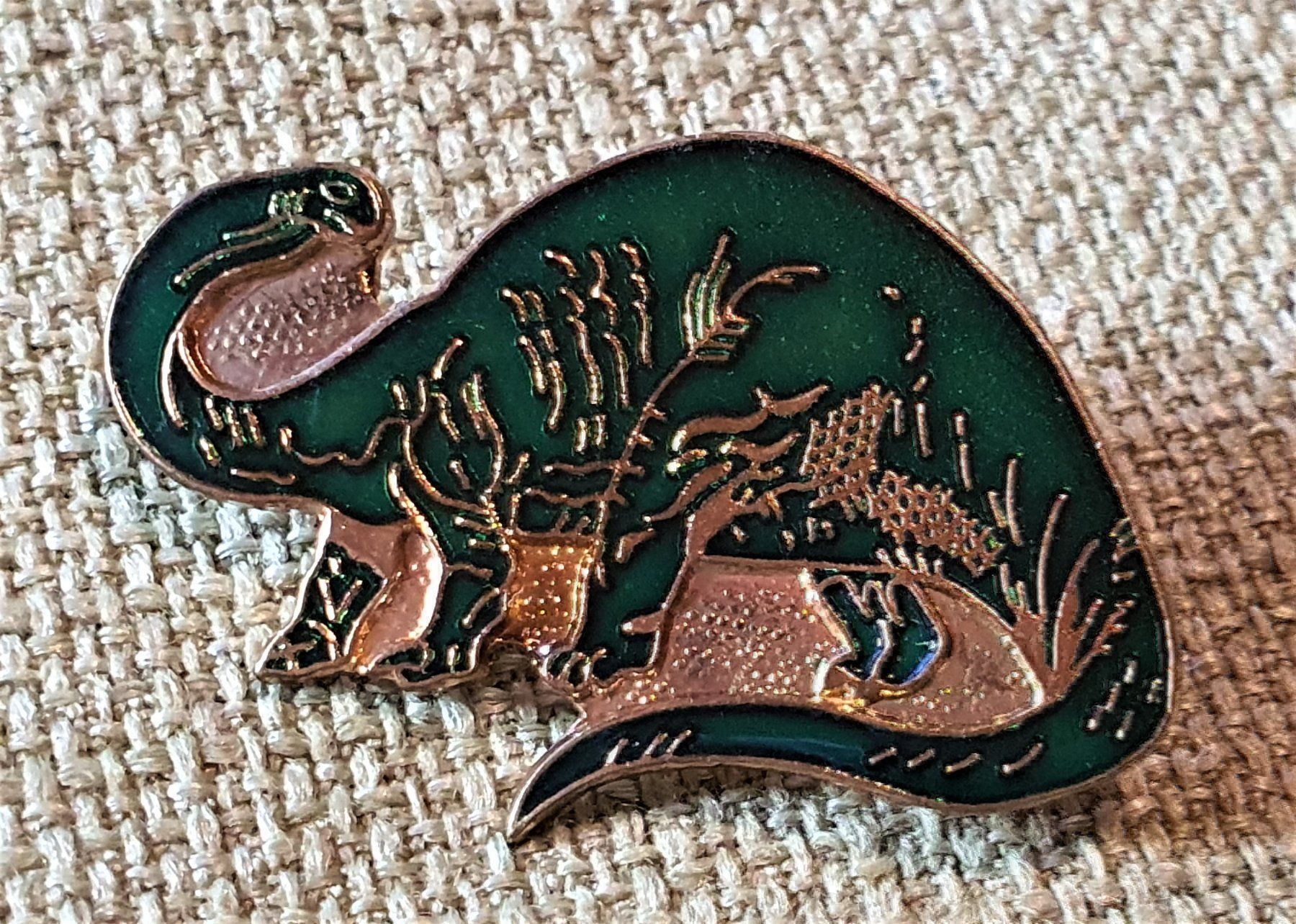 Placchette & Badge: G762B - Pin Dinosaurier – Usato da Reinach BL venduto da Boston-Verkauf