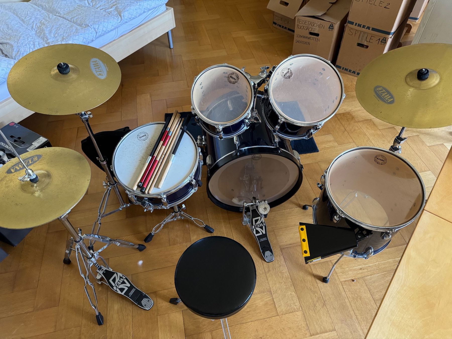 Strumenti musicali: Schlagzeug Tama gebraucht – Usato da Madiswil venduto da m.b.h.95 1